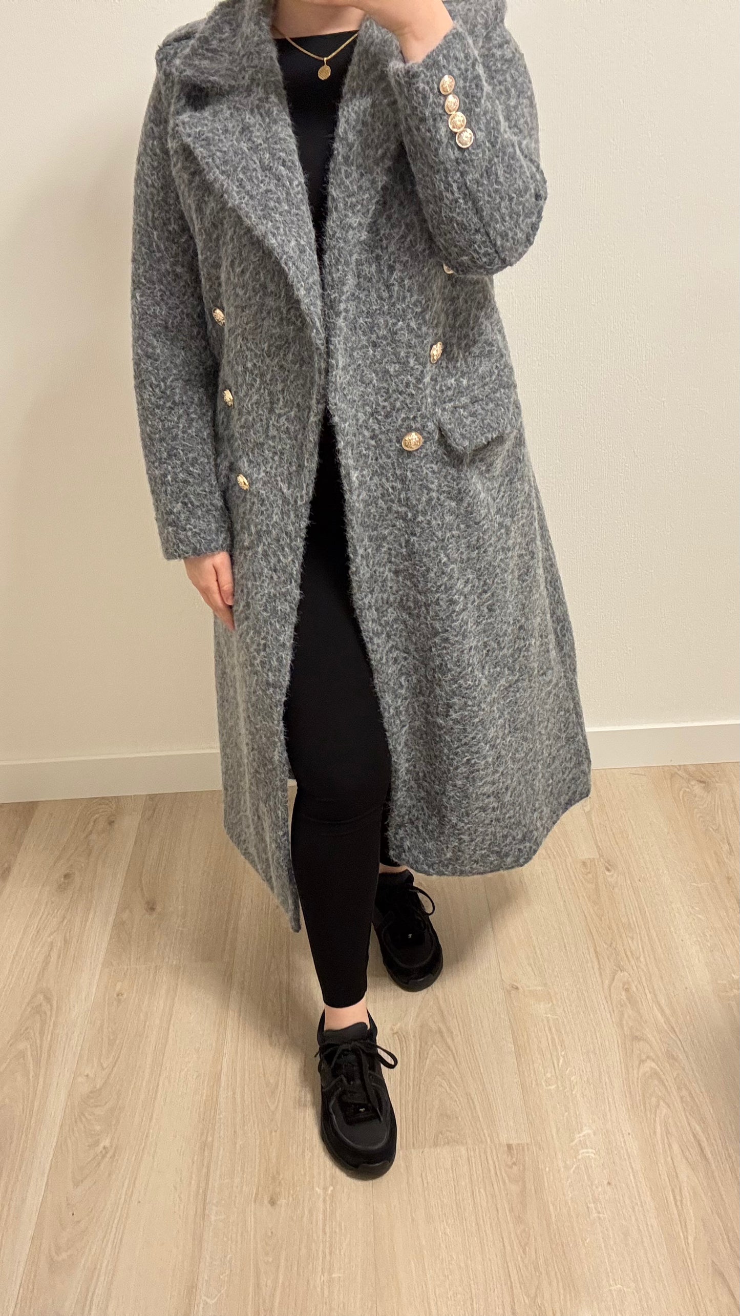 Maysa coat grijs