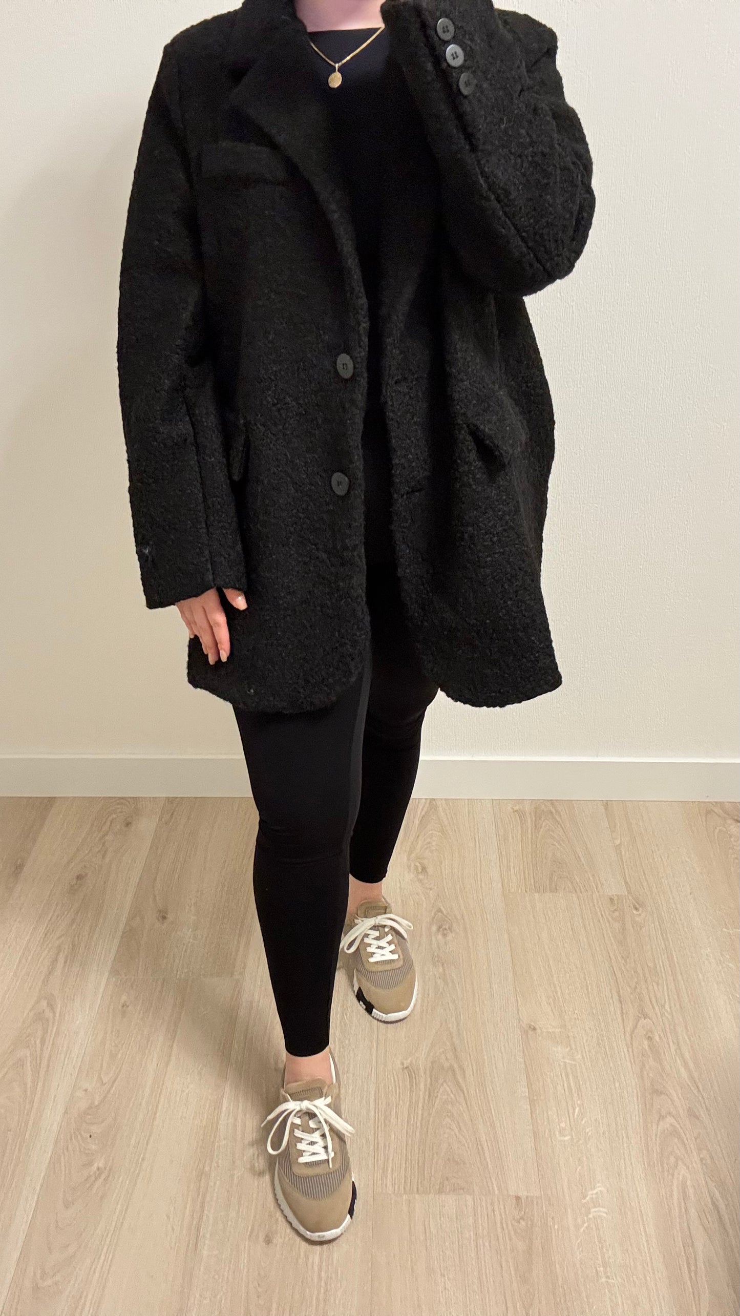 Oversized blazer zwart