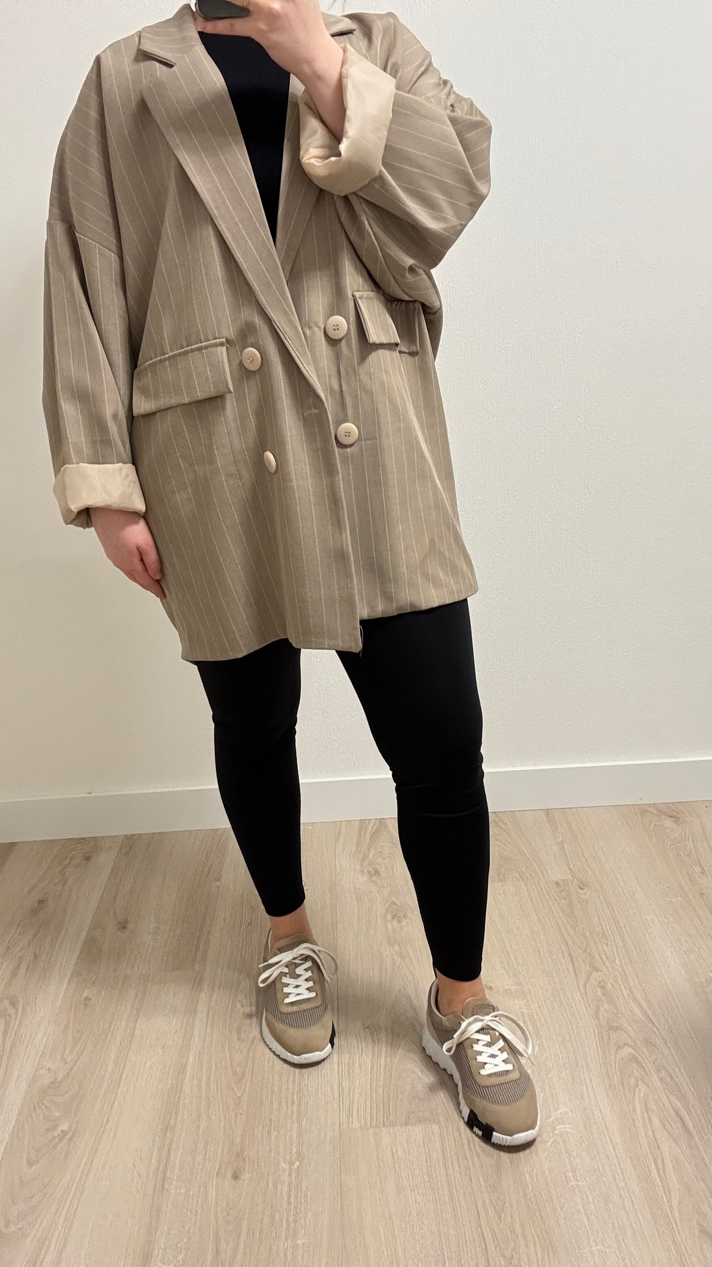 Layla striped blazer