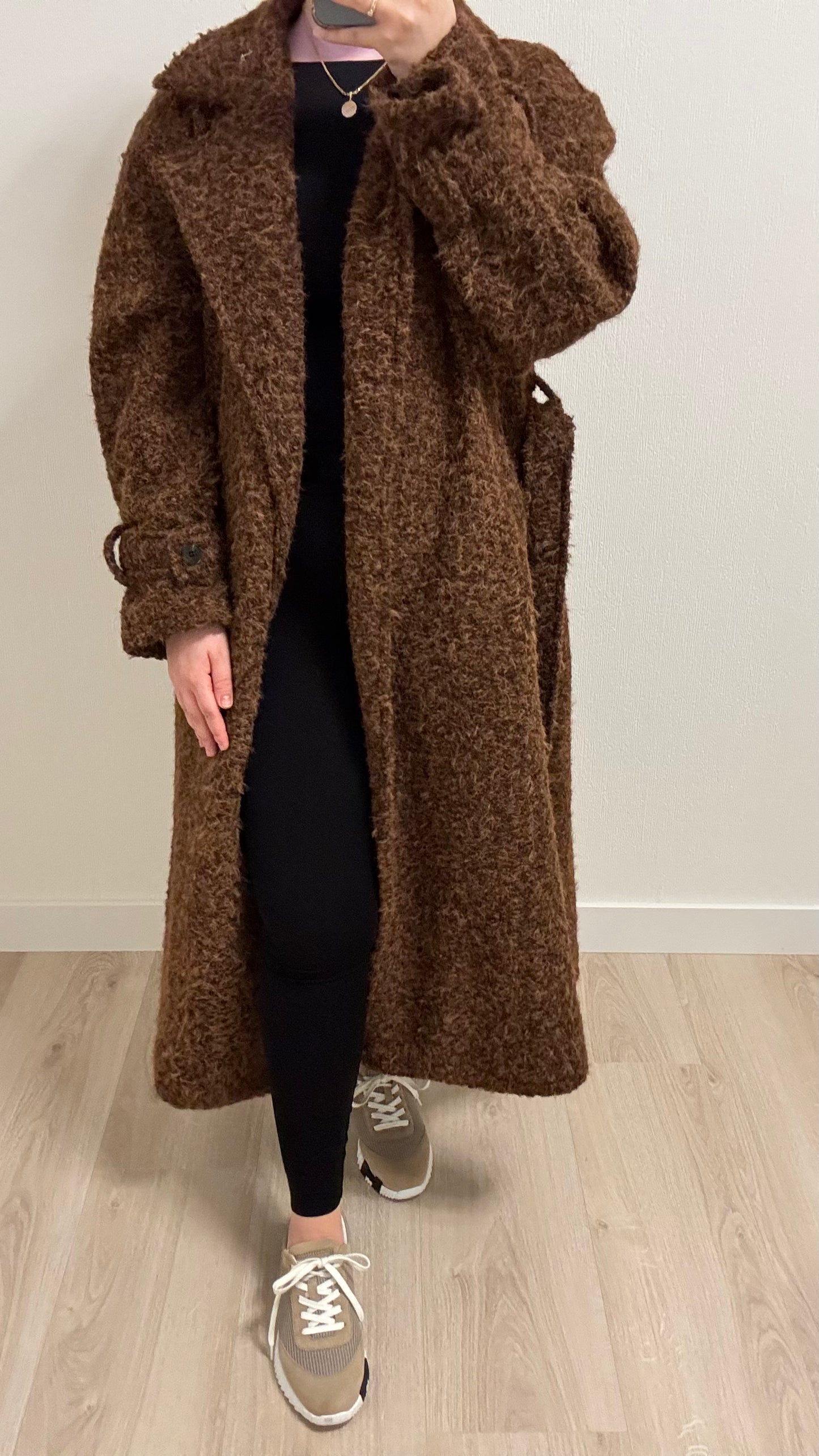 Yara coat bruin