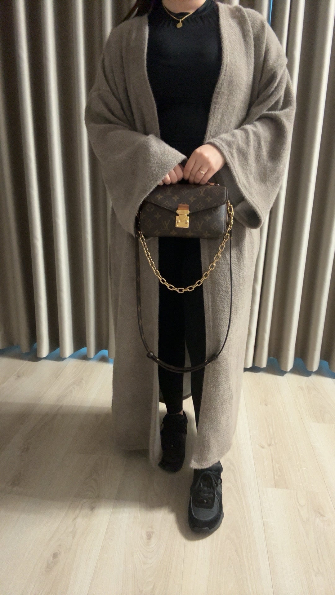 Oversized cardigan mocca