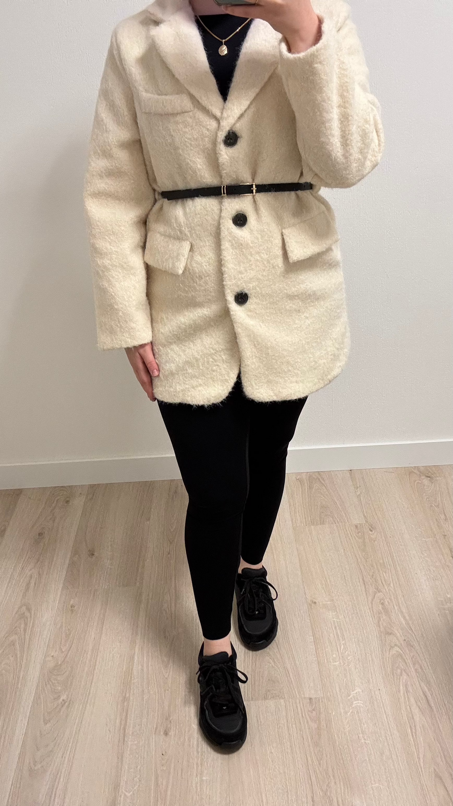 Amara blazer met ceintuur