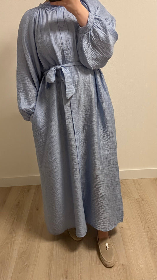 Yasmin jurk met ceintuur