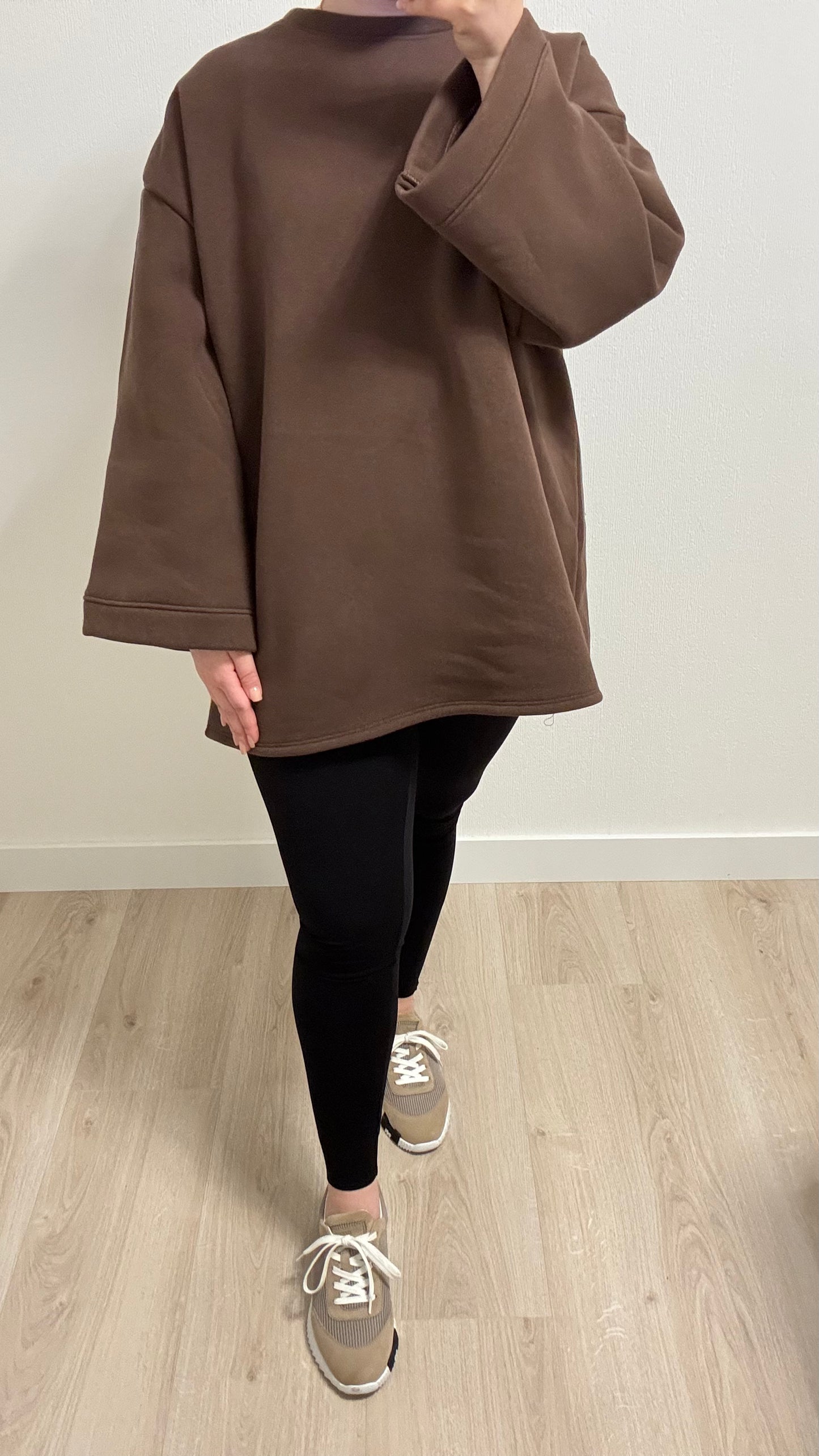 Ivy trui chocolate