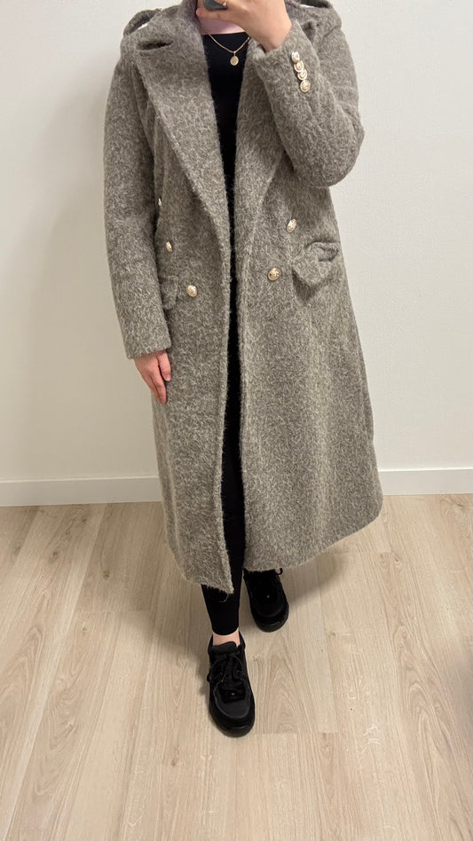 Maysa coat taupe