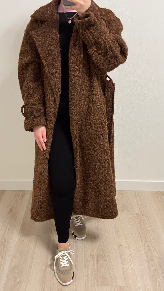 Yara coat bruin