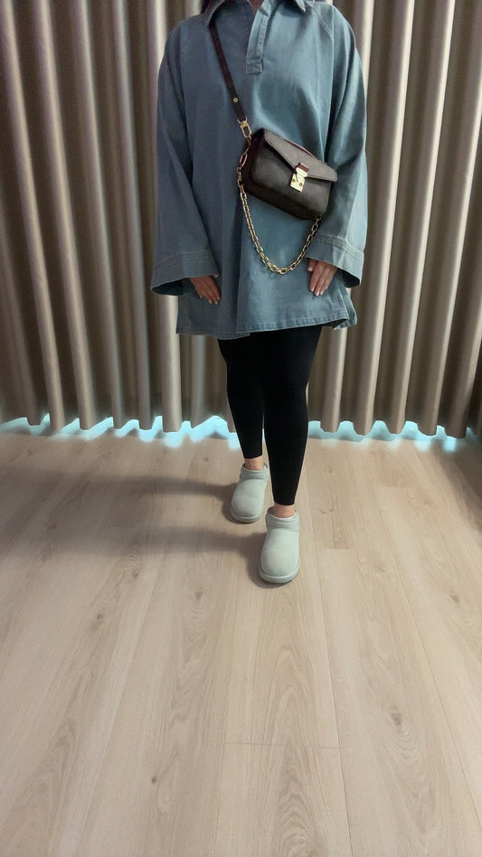 Denim blouse