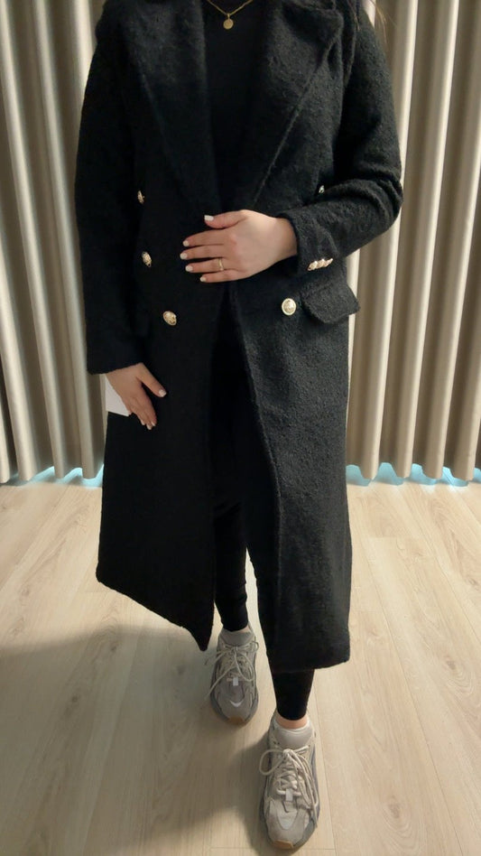 Maysa coat zwart