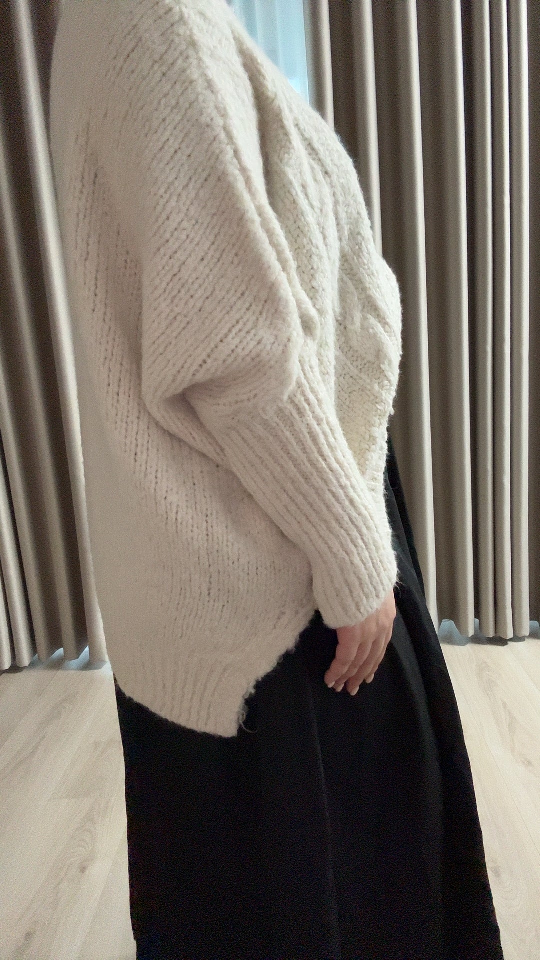 Mina trui beige